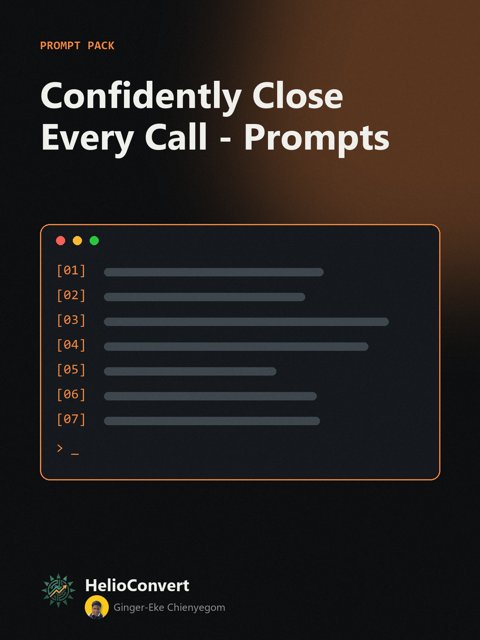 Confidently Close Every Call - Prompts