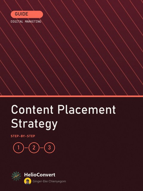 Content Placement Strategy