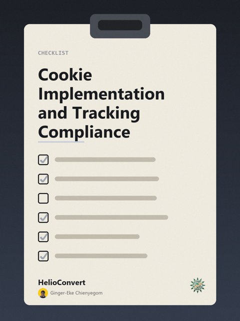 Cookie Implementation and Tracking Compliance
