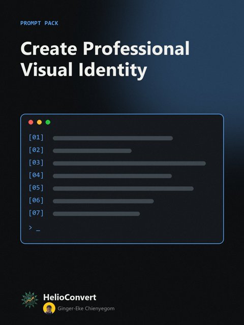 Create Professional Visual Identity