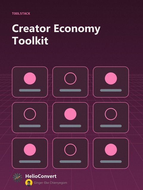Creator Economy Toolkit