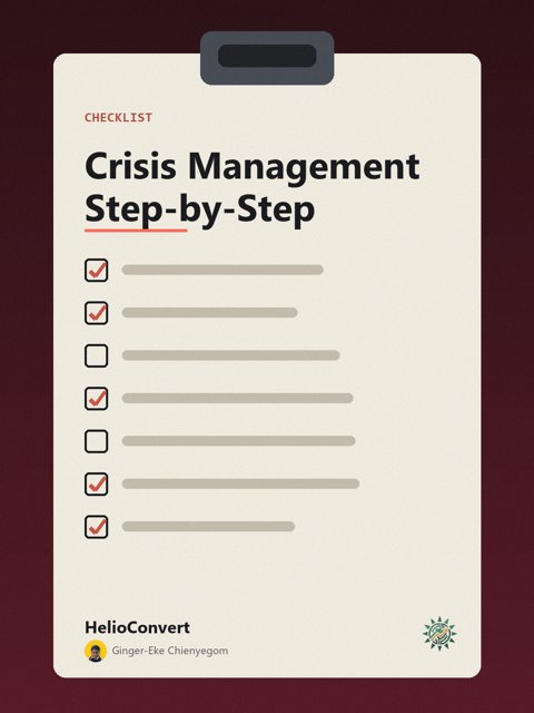 Crisis Management Step-by-Step