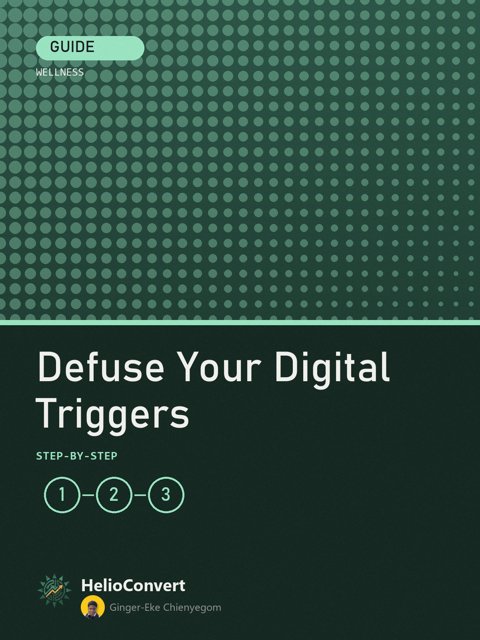 Defuse Your Digital Triggers