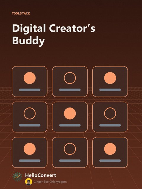 Digital Creator’s Buddy