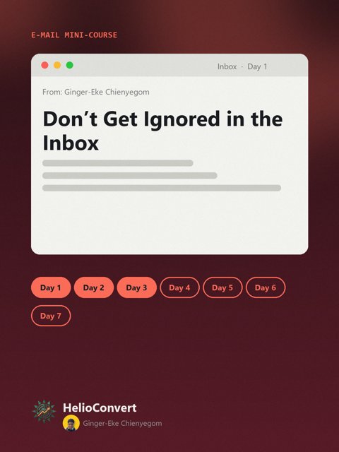Don’t Get Ignored in the Inbox
