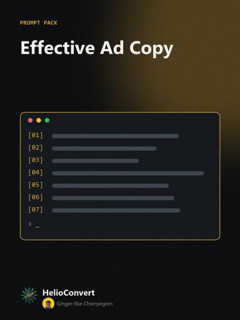 Effective Ad Copy
