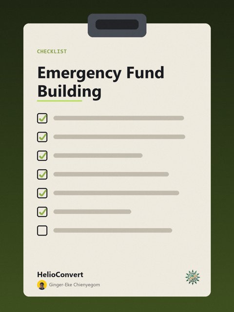 Emergency Fund Building