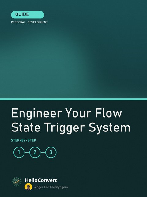 Engineer Your Flow State Trigger System