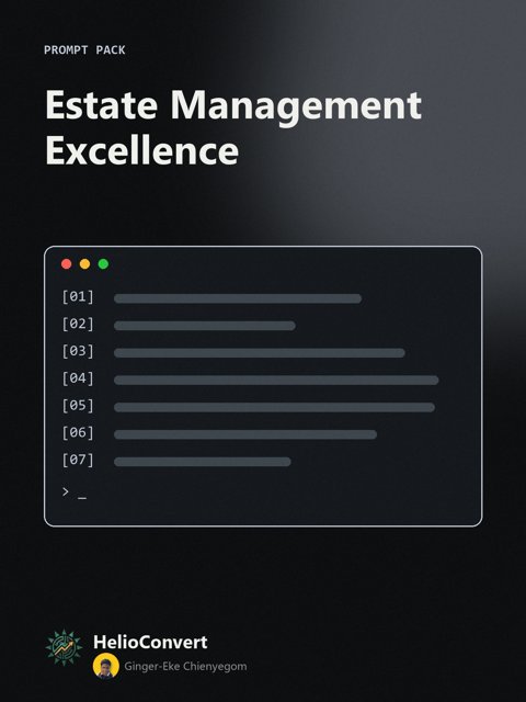 Estate Management Excellence