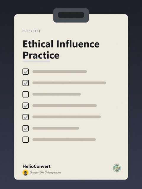 Ethical Influence Practice