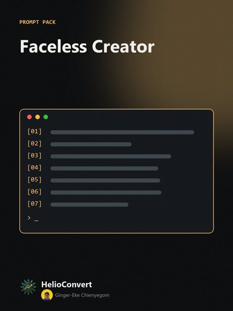 Faceless Creator