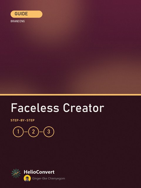 Faceless Creator