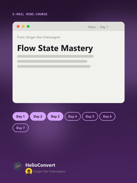 Flow State Mastery