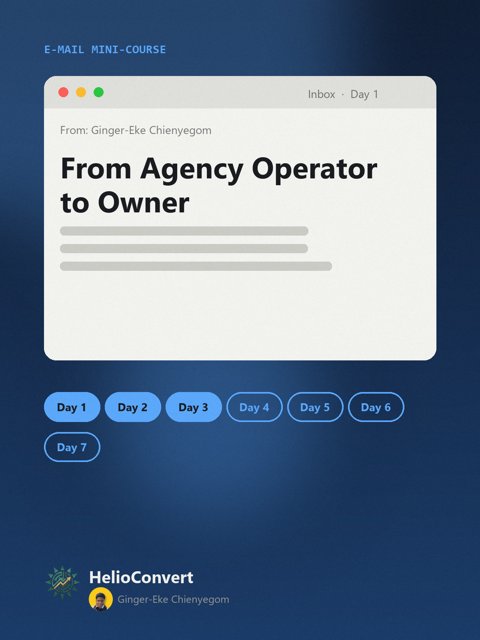 From Agency Operator to Owner