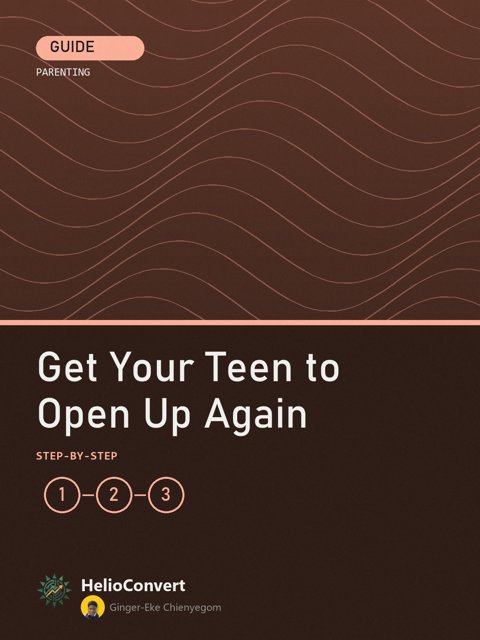 Get Your Teen to Open Up Again