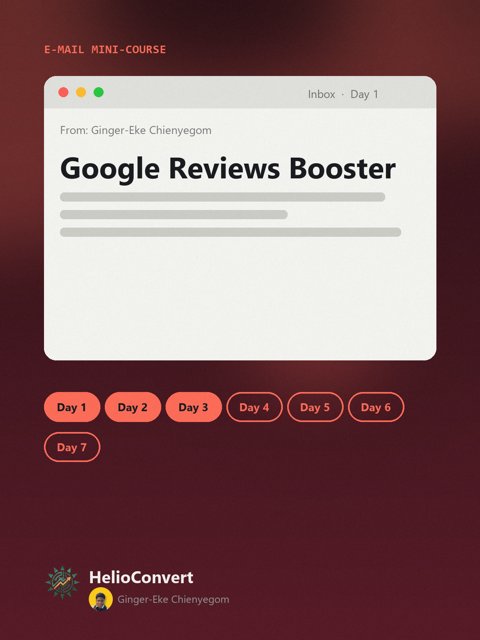 Google Reviews Booster