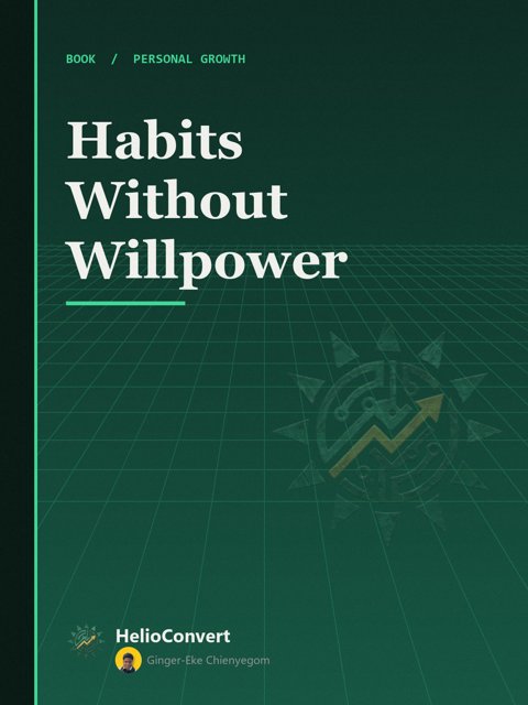 Habits Without Willpower