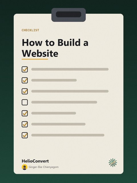 How to Build a Website