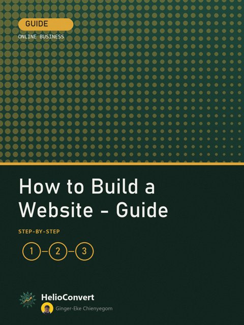 How to Build a Website - Guide