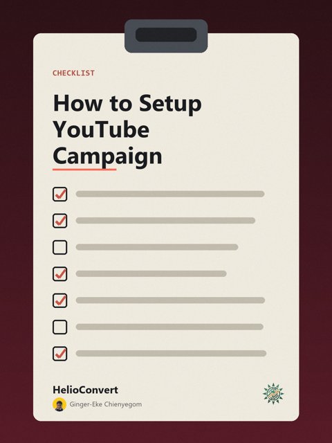 How to Setup YouTube Campaign