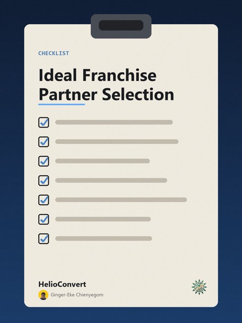 Ideal Franchise Partner Selection