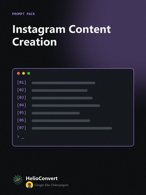 Instagram Content Creation