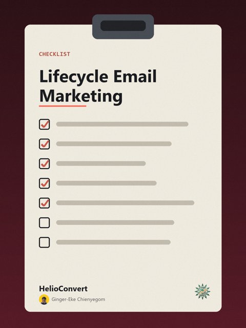 Lifecycle Email Marketing