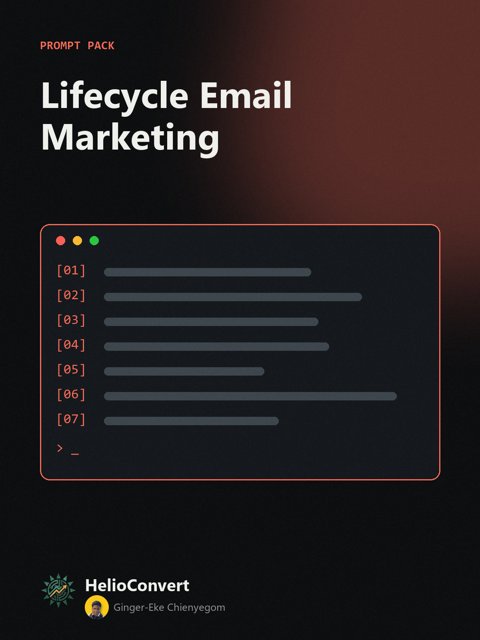 Lifecycle Email Marketing