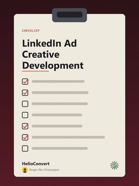 LinkedIn Ad Creative Development
