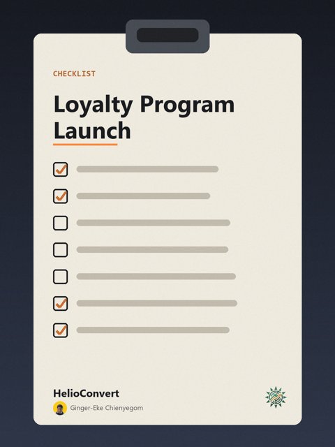 Loyalty Program Launch