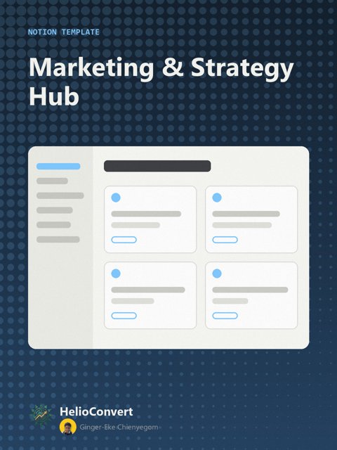 Marketing & Strategy Hub
