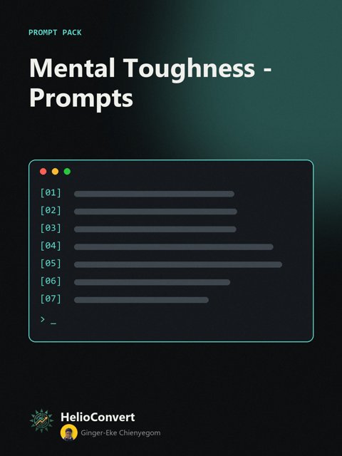 Mental Toughness - Prompts