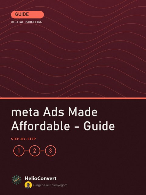 meta Ads Made Affordable - Guide