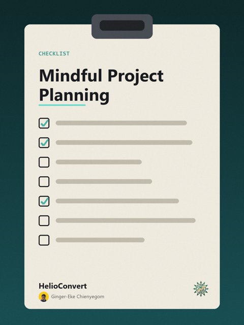 Mindful Project Planning