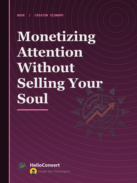 Monetizing Attention Without Selling Your Soul
