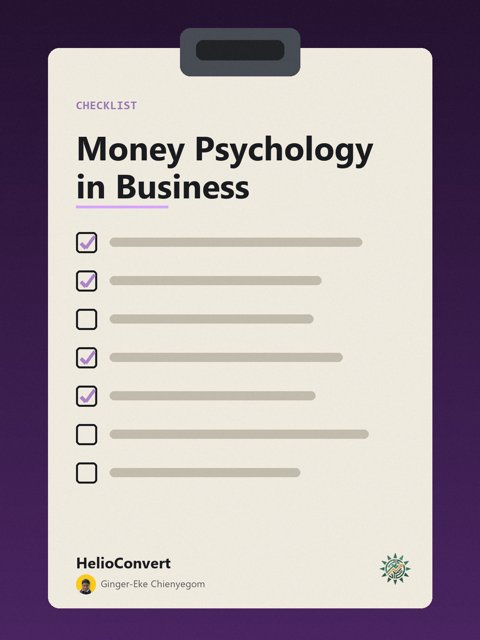 Money Psychology in Business