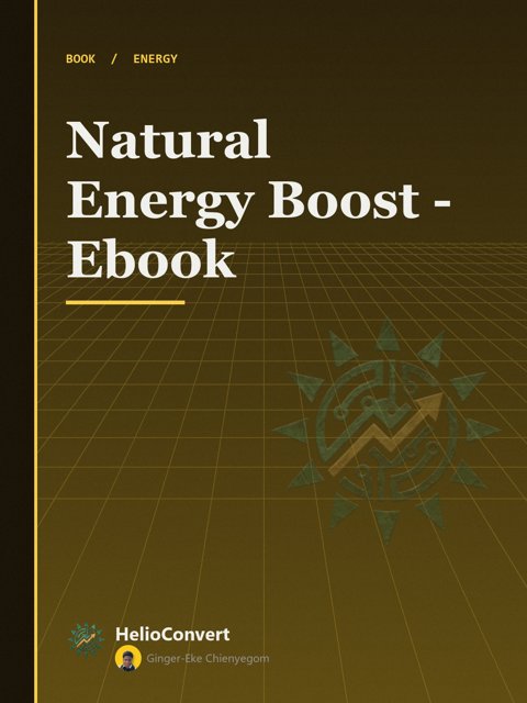 Natural Energy Boost - Ebook