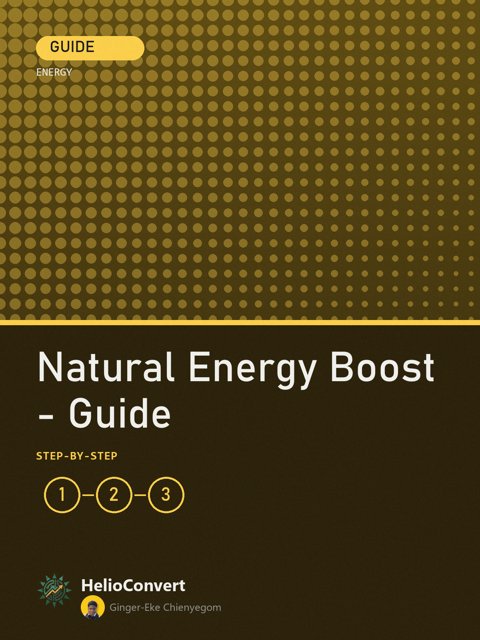 Natural Energy Boost - Guide