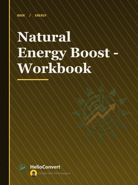 Natural Energy Boost - Workbook