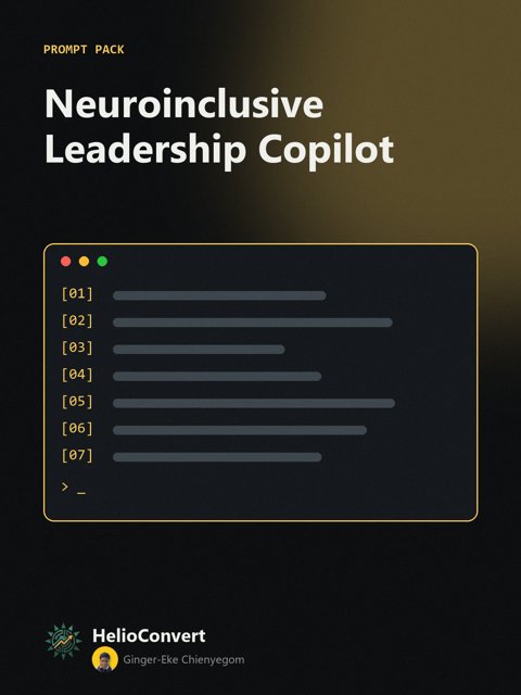 Neuroinclusive Leadership Copilot