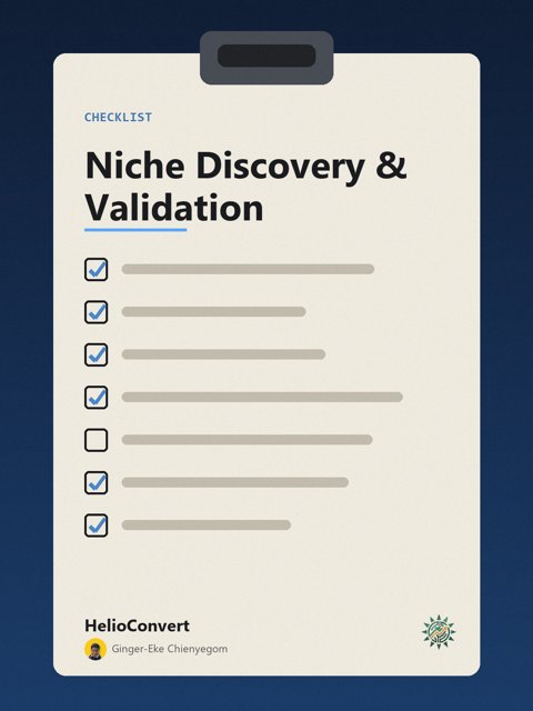 Niche Discovery & Validation