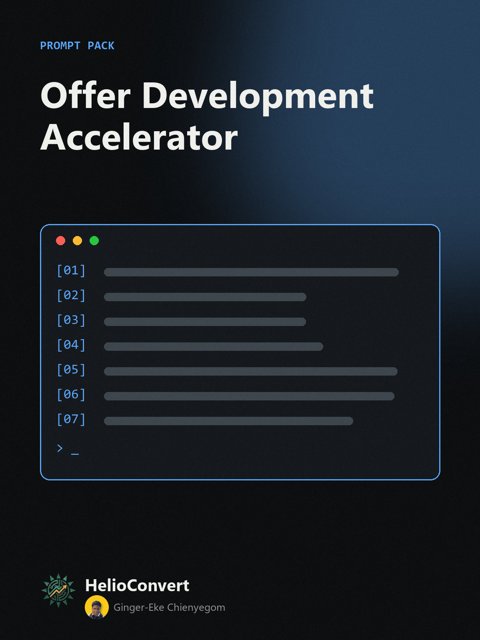 Offer Development Accelerator
