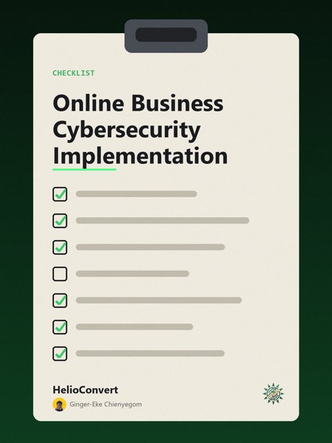 Online Business Cybersecurity Implementation