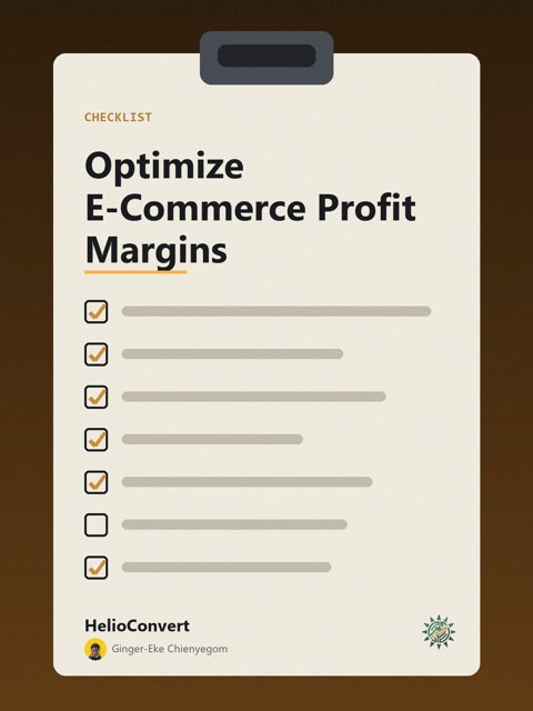Optimize E-Commerce Profit Margins