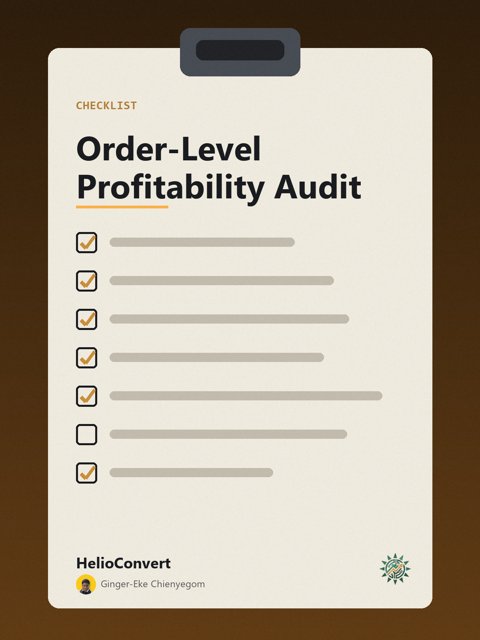 Order-Level Profitability Audit