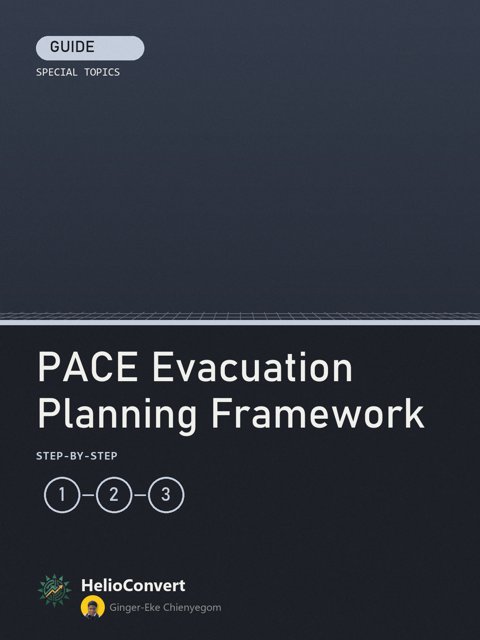 PACE Evacuation Planning Framework