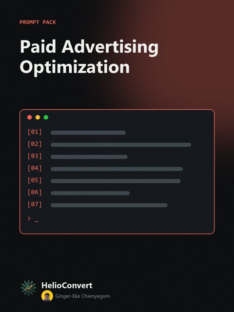 Paid Advertising Optimization