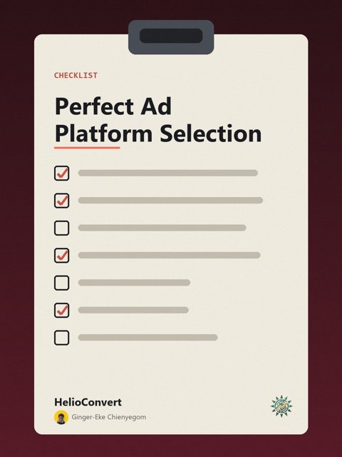 Perfect Ad Platform Selection