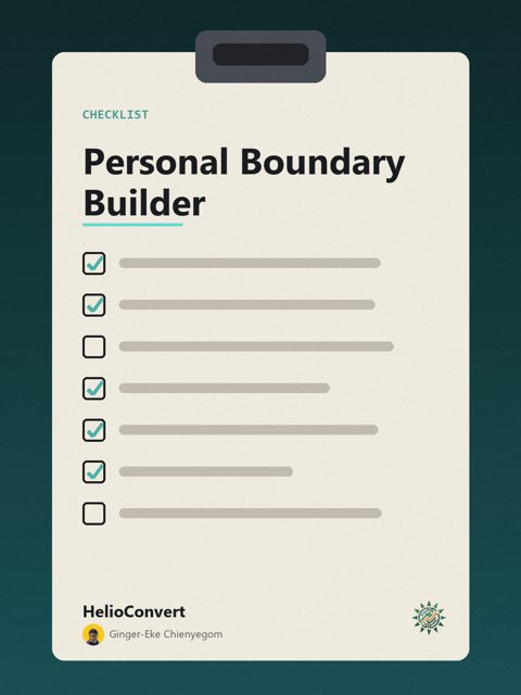 Personal Boundary Builder