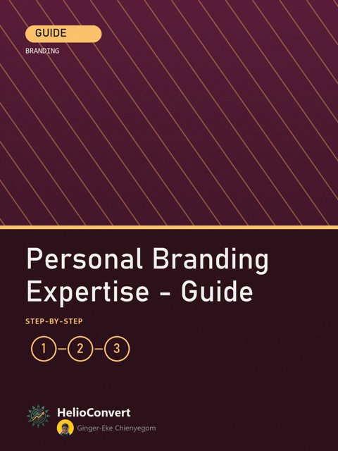 Personal Branding Expertise - Guide